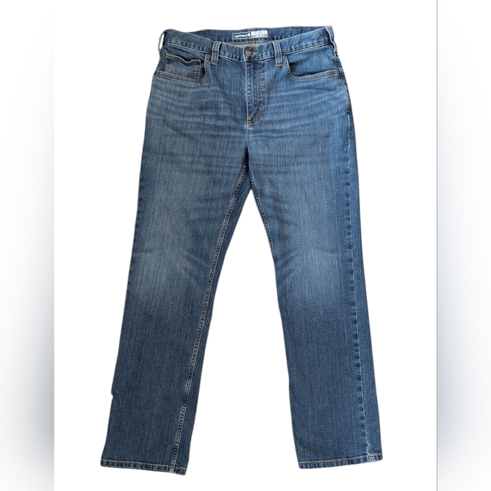Carhartt Men's Straight Blue Jeans